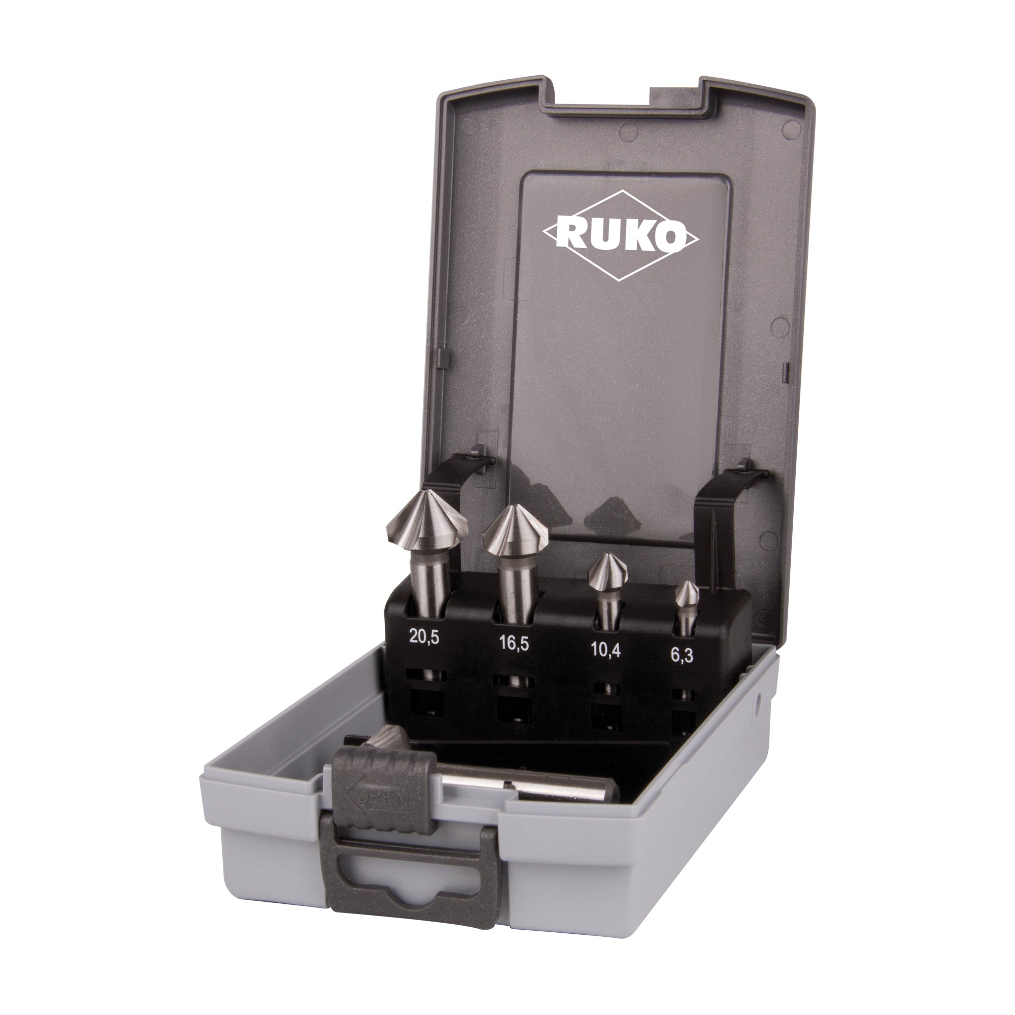 RUKO Undersænkesæt 6,3-25,0mm 90°