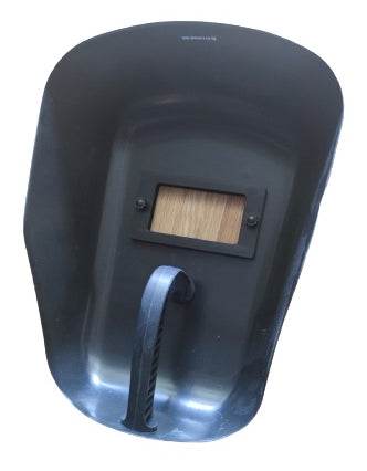 Håndsvejseskærm glas dia 110x60mm