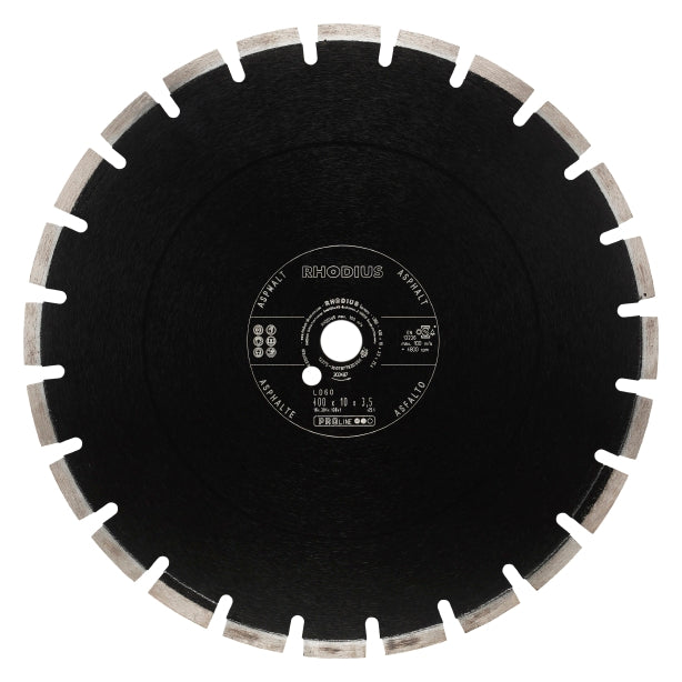 RHODIUS Diamantklinge LD60 400x10x3,2x25,4 