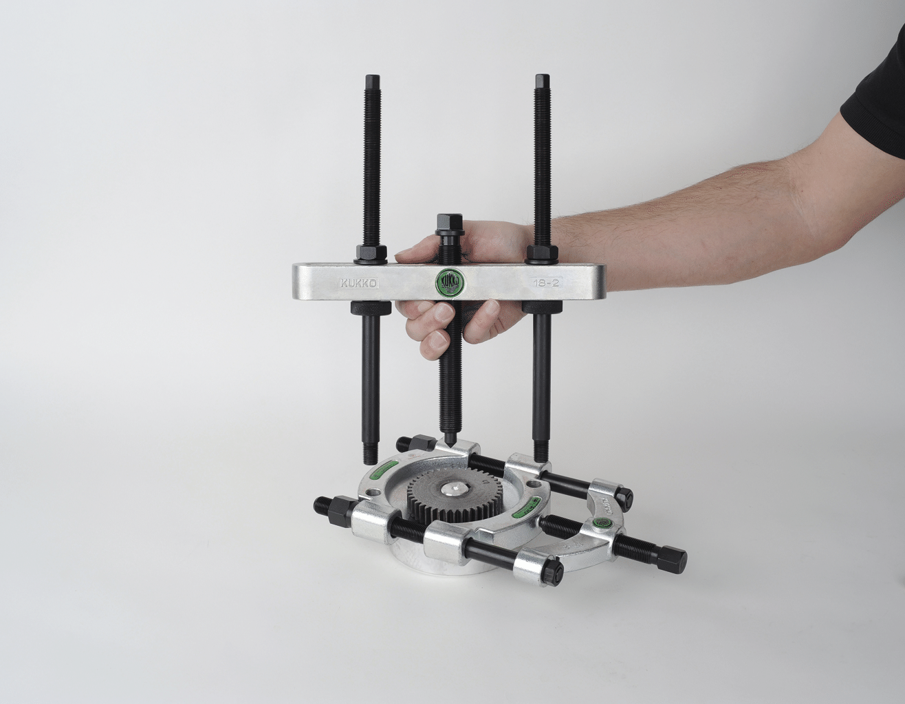 KUKKO separator med hurtigspindel 22-115 mm
