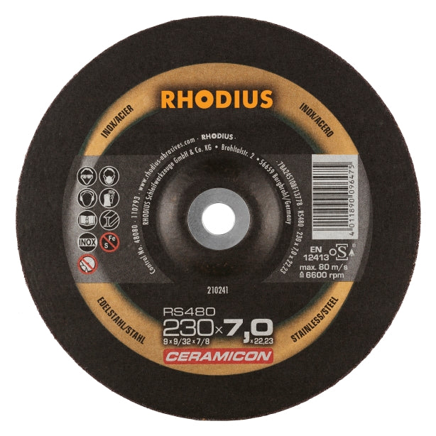 RHODIUS CERAMICON 230x7,0 10/pk 