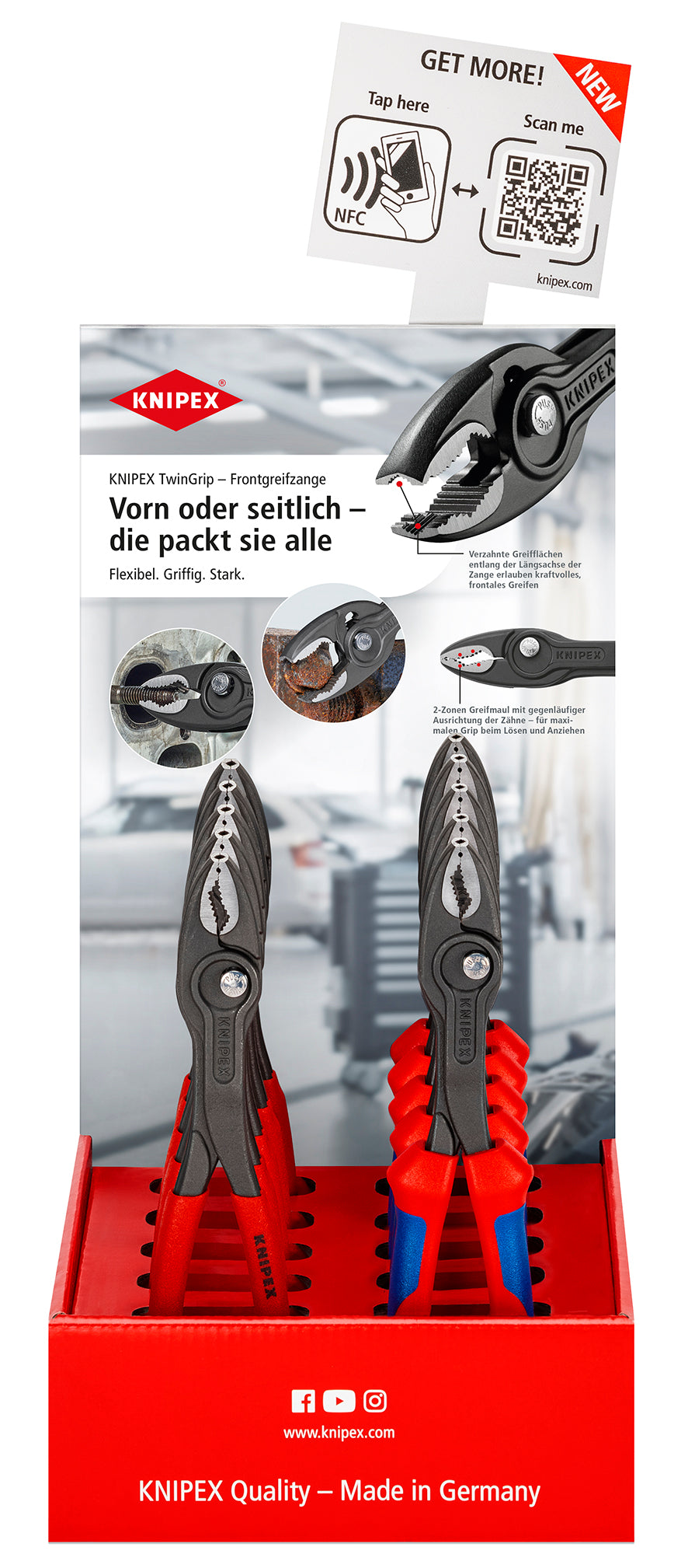 KNIPEX Försäljningsdisplay 5+5 (82 01/02 200