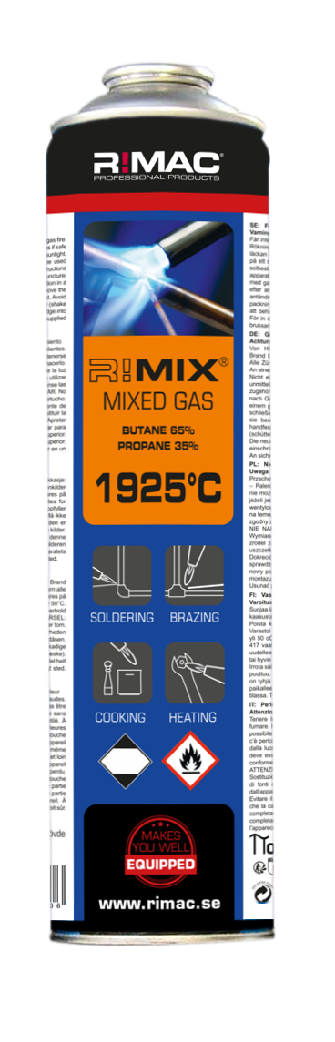 R!MAC Blandet gas butan/propan 330gr