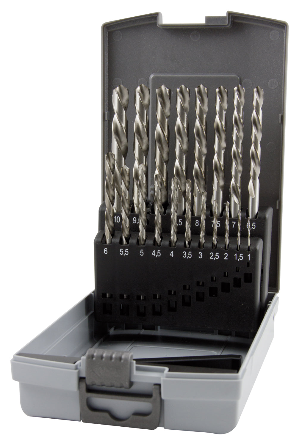 RUKO Venstrehåndsboresæt 1-10mm