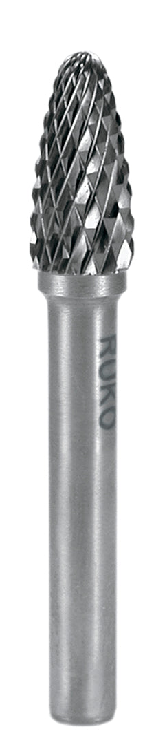 RUKO roterende fil 6 mm Form F