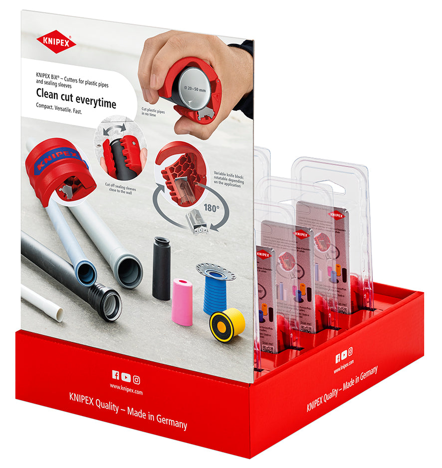 KNIPEX salgsdisplay 8 x 902210BK