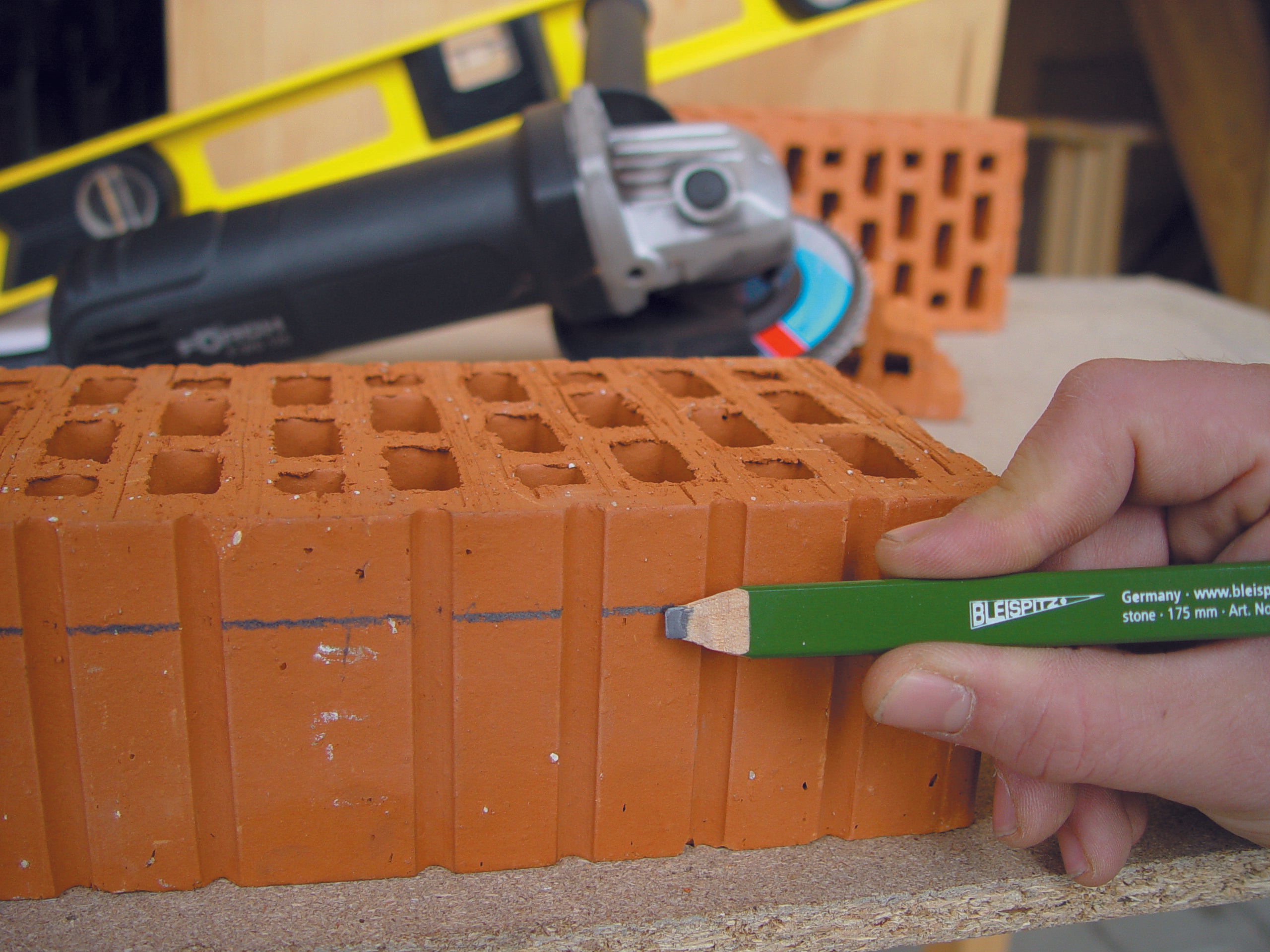 BLEISPITZ Timmermanspenna (Betong) 100st